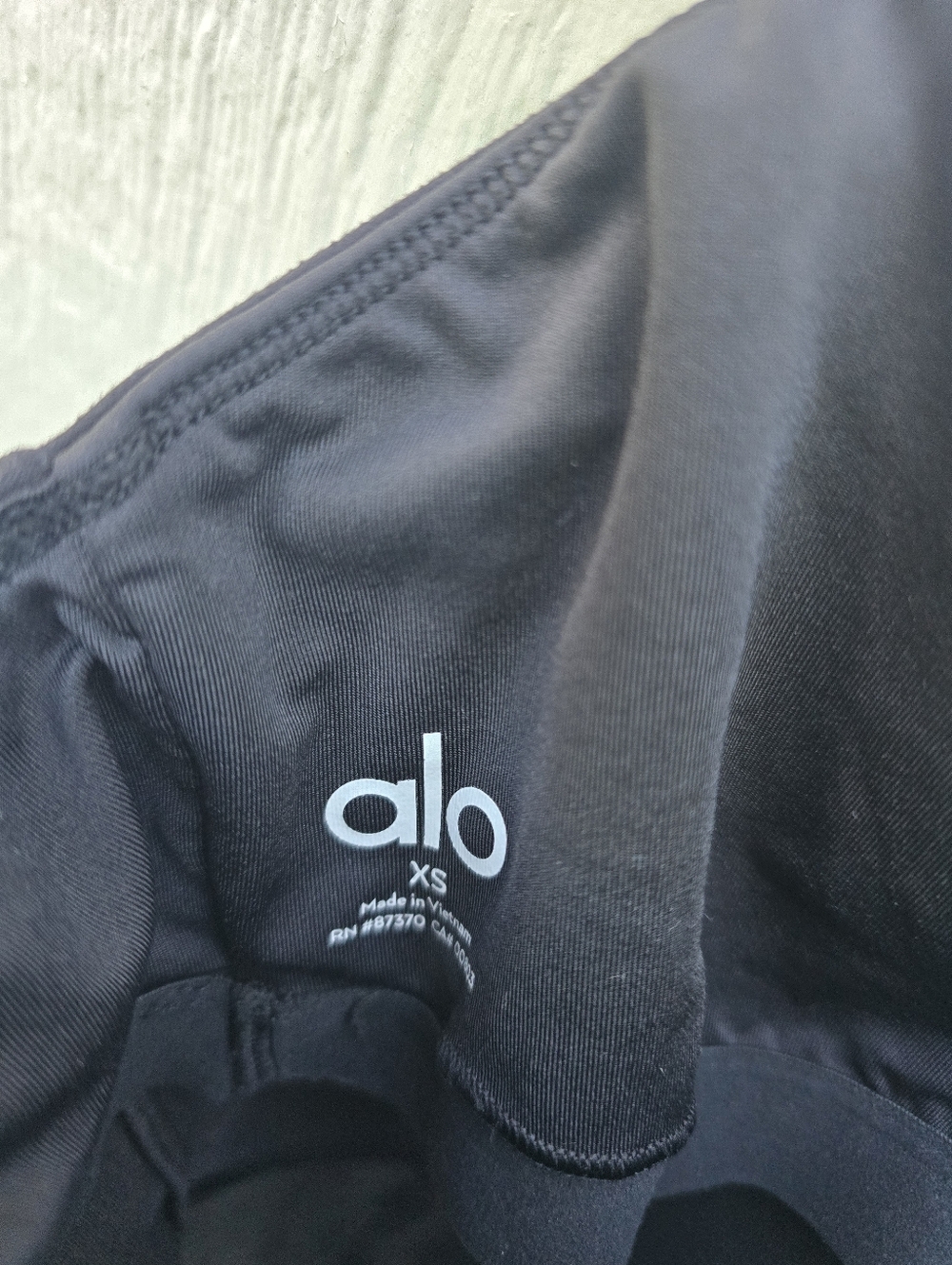 ALO Yoga Black Tank Dress with Built-In Support - Picture 3 of 4